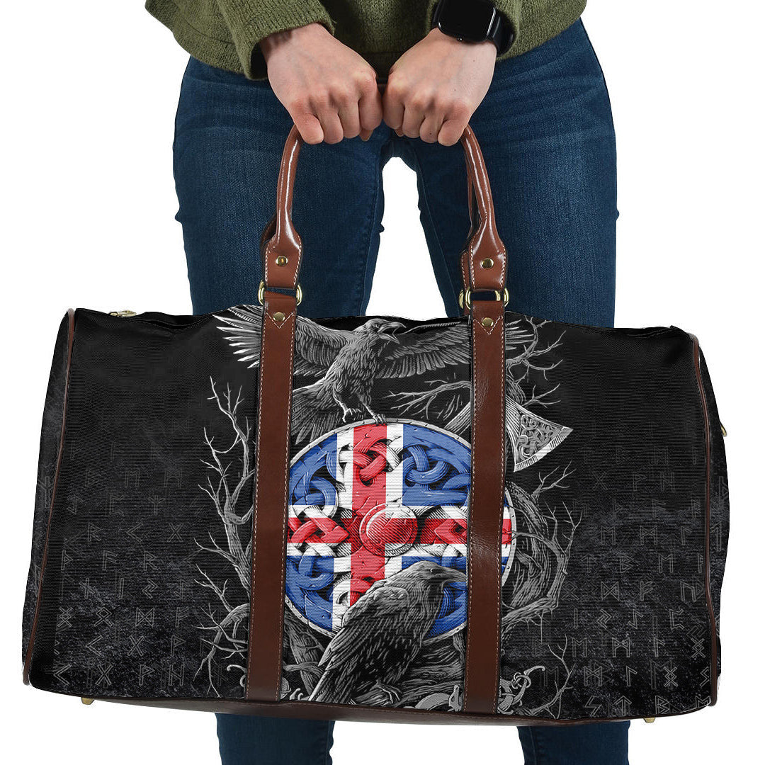 Bag Iceland Raven Odin Viking Country Travel Bag
