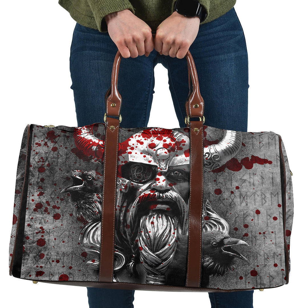 Bag Raven Viking Odin Blood Travel Bag
