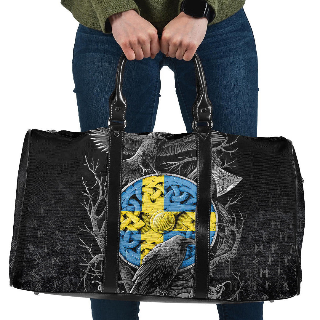 Bag Sweden Raven Odin Viking Country Travel Bag