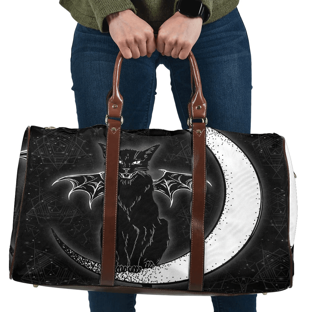Bag Moon Cat Travel Bag