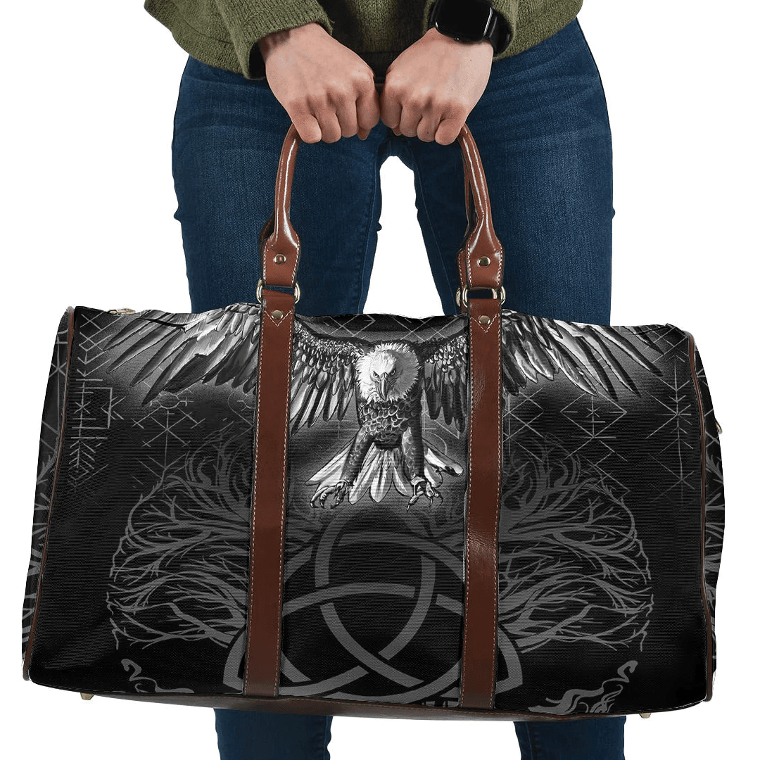 Bag Raven Tree Cletic Viking Travel Bag