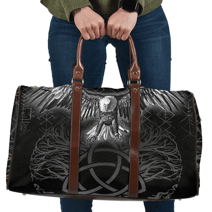 Bag Raven Tree Cletic Viking Travel Bag