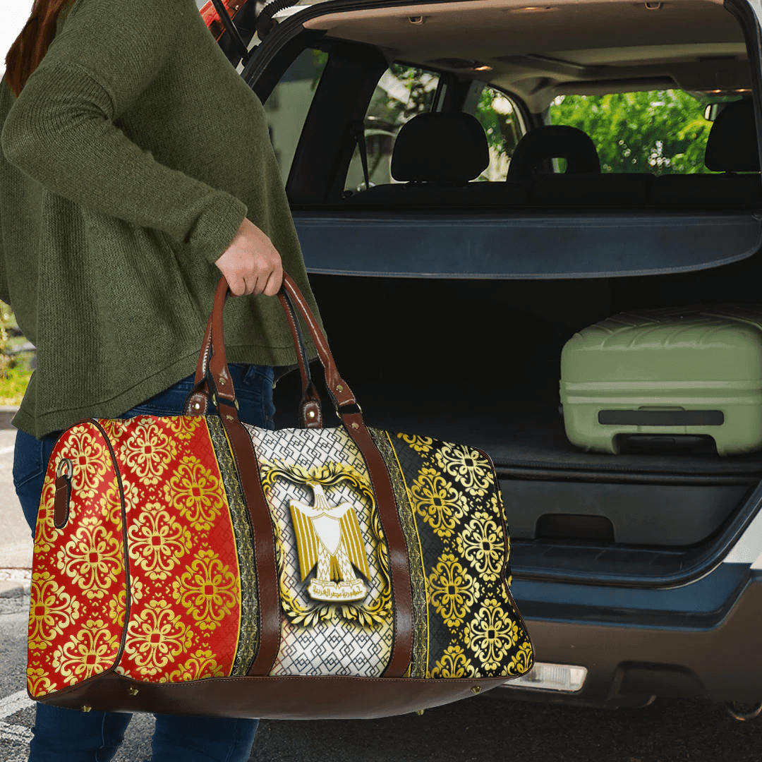 Travel Bag Egypt Royal Pattern