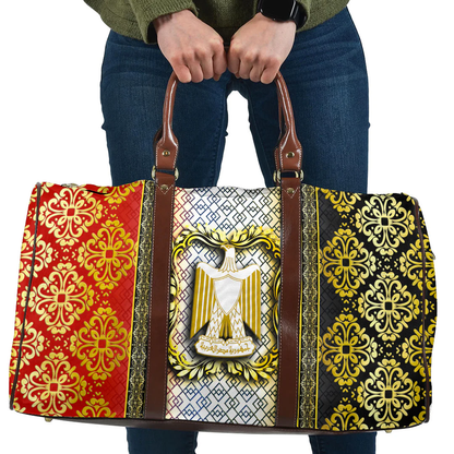 Travel Bag Egypt Royal Pattern