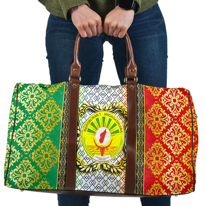 Travel Bag Madagascar Royal Pattern