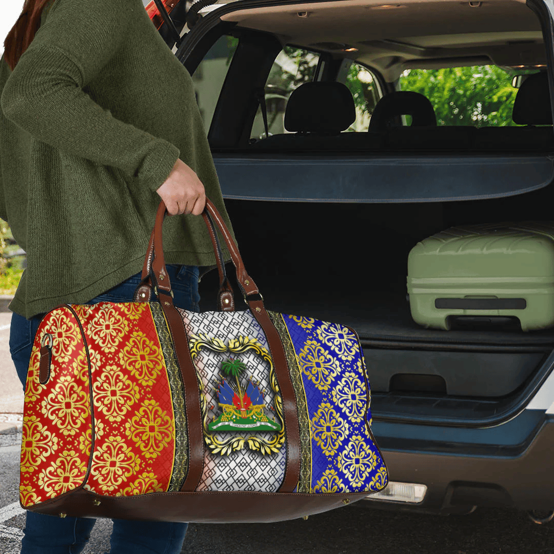 Travel Bag Haiti Royal Pattern