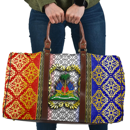 Travel Bag Haiti Royal Pattern
