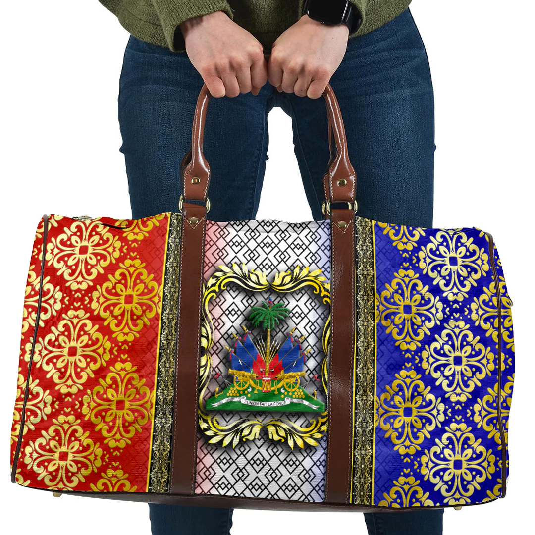 Travel Bag Haiti Royal Pattern