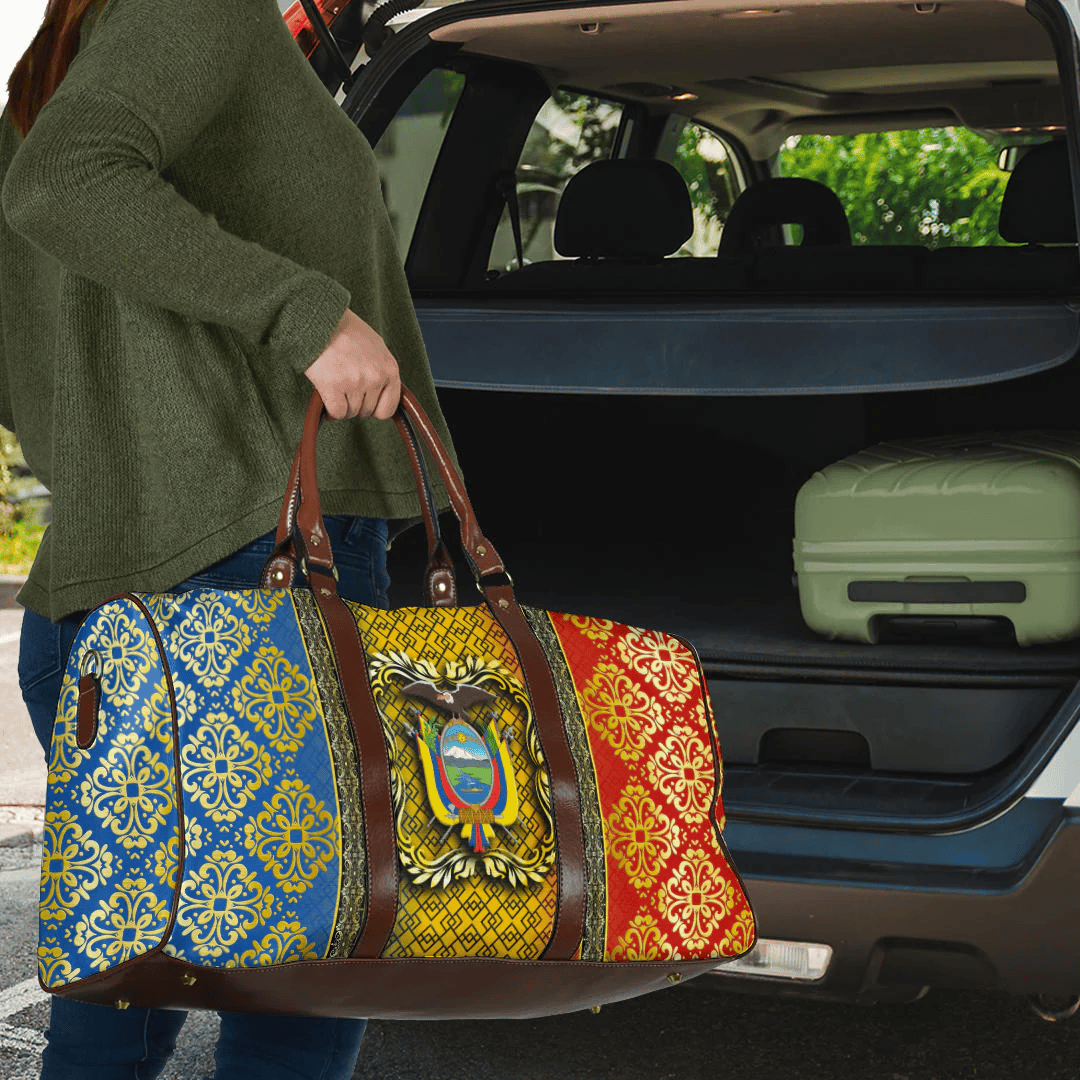 Travel Bag Ecuador Royal Pattern