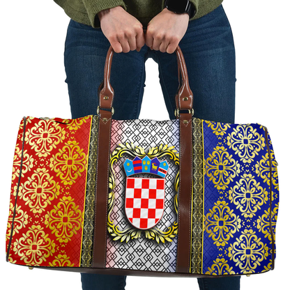 Travel Bag Croatia Royal Pattern