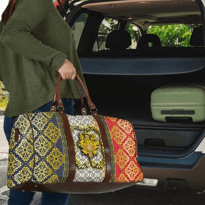 Travel Bag France Royal Pattern