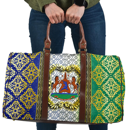 Travel Bag Lesotho Royal Pattern