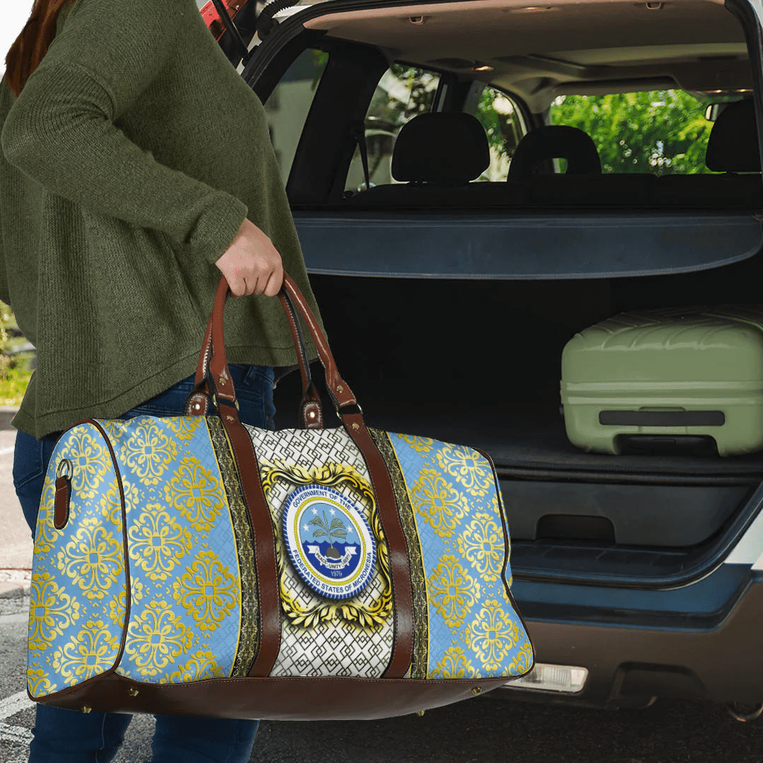 Travel Bag Micronesia Royal Pattern