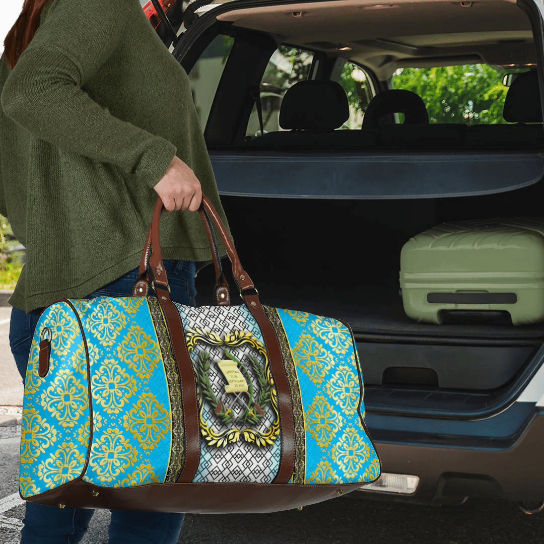 Travel Bag Guatemala Royal Pattern