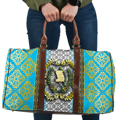 Travel Bag Guatemala Royal Pattern