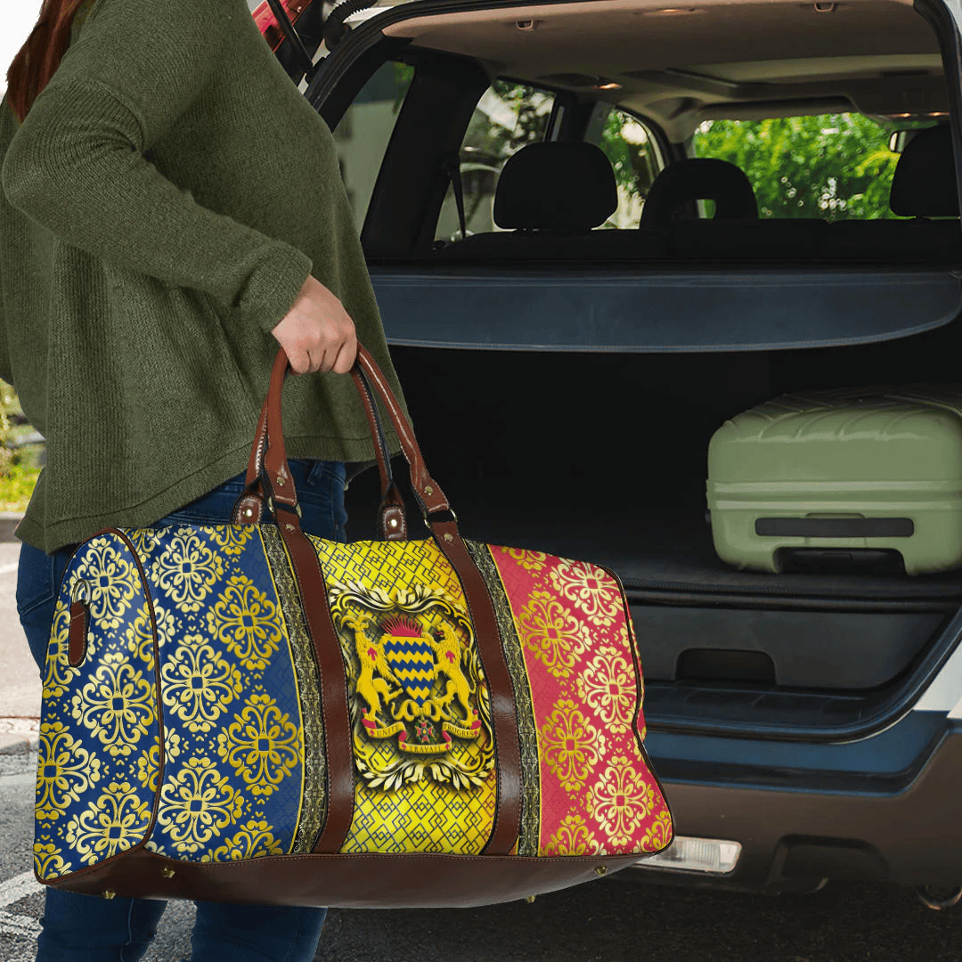 Travel Bag Chad Royal Pattern