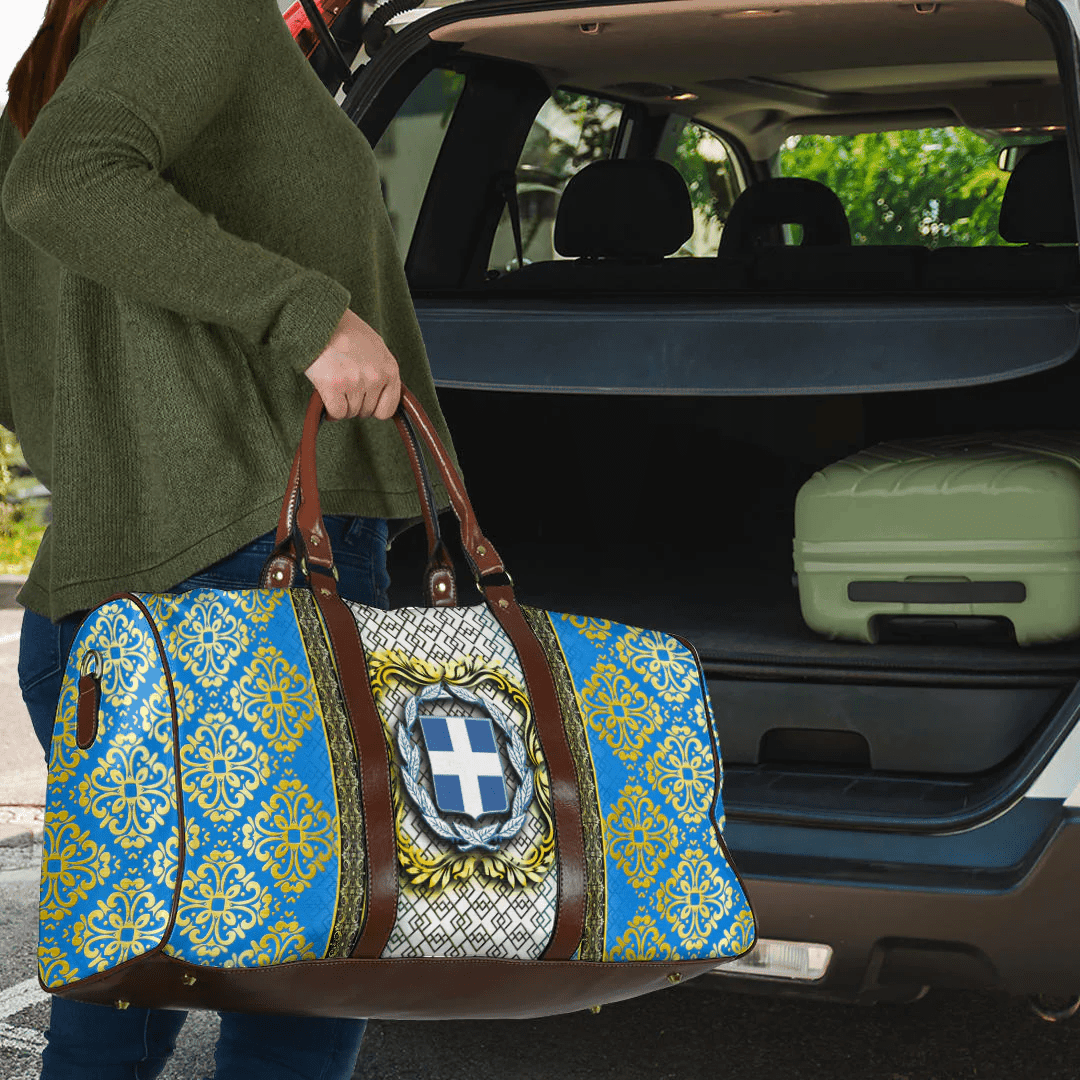 Travel Bag Greece Royal Pattern