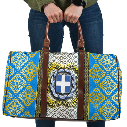 Travel Bag Greece Royal Pattern