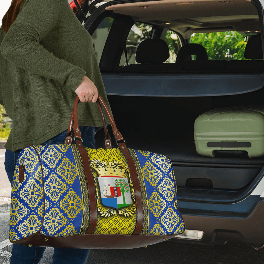 Travel Bag Curacao Royal Pattern