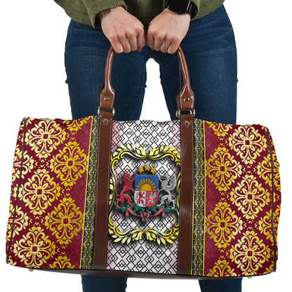 Travel Bag Latvia Royal Pattern