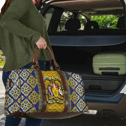 Travel Bag Barbados Royal Pattern