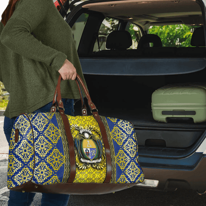 Travel Bag Nauru Royal Pattern