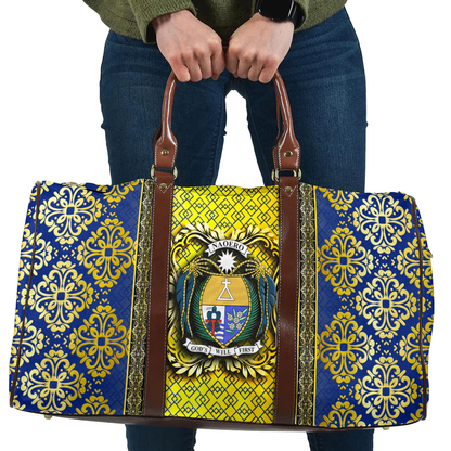 Travel Bag Nauru Royal Pattern