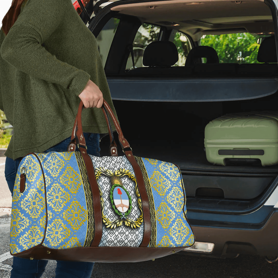 Travel Bag Argentina Royal Pattern