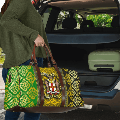 Travel Bag Jamaica Royal Pattern