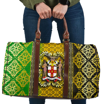 Travel Bag Jamaica Royal Pattern