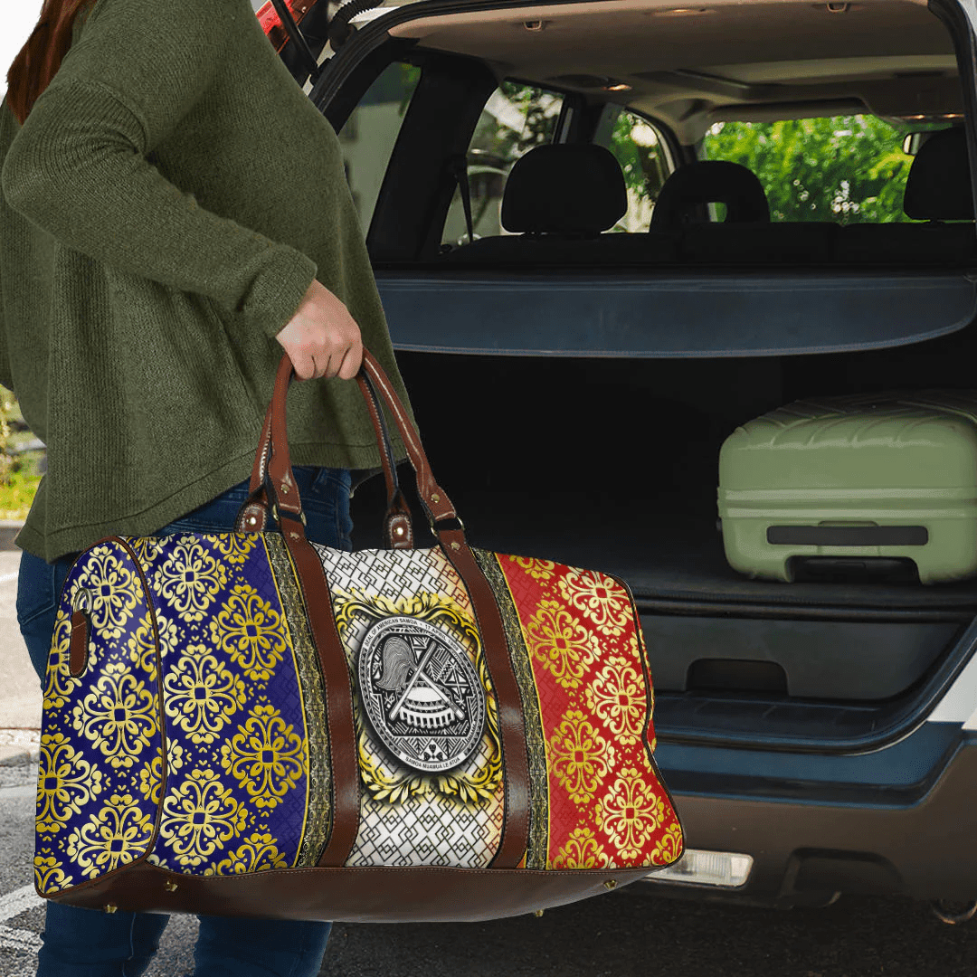 Travel Bag American Samoa Royal Pattern