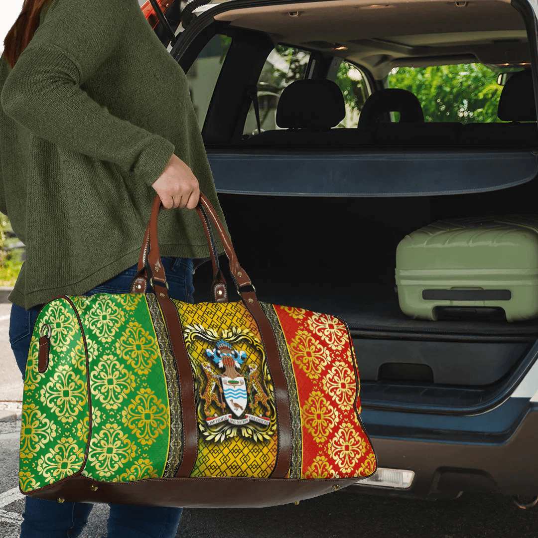 Travel Bag Guyana Royal Pattern