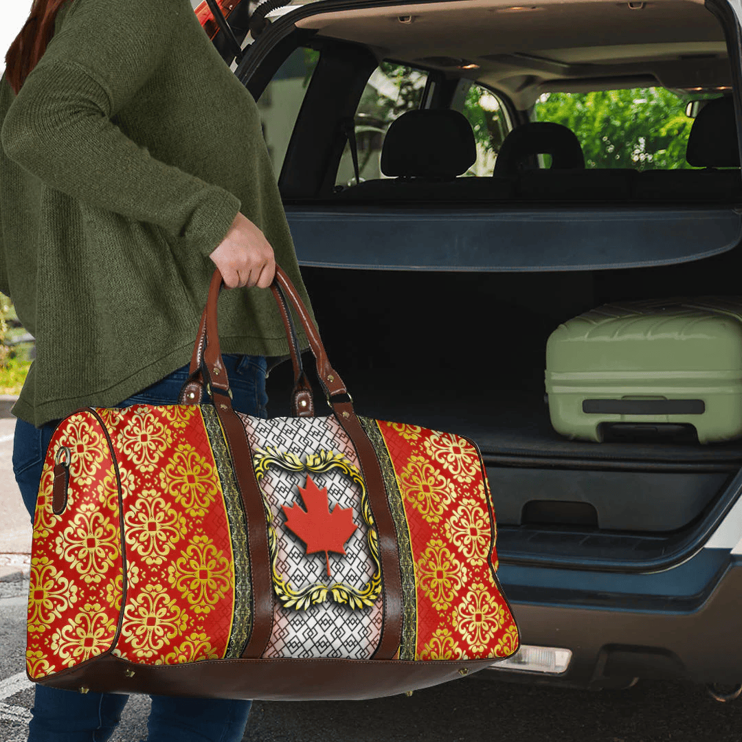 Travel Bag Canada Royal Pattern
