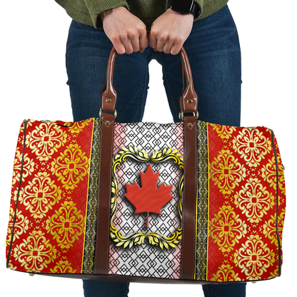 Travel Bag Canada Royal Pattern
