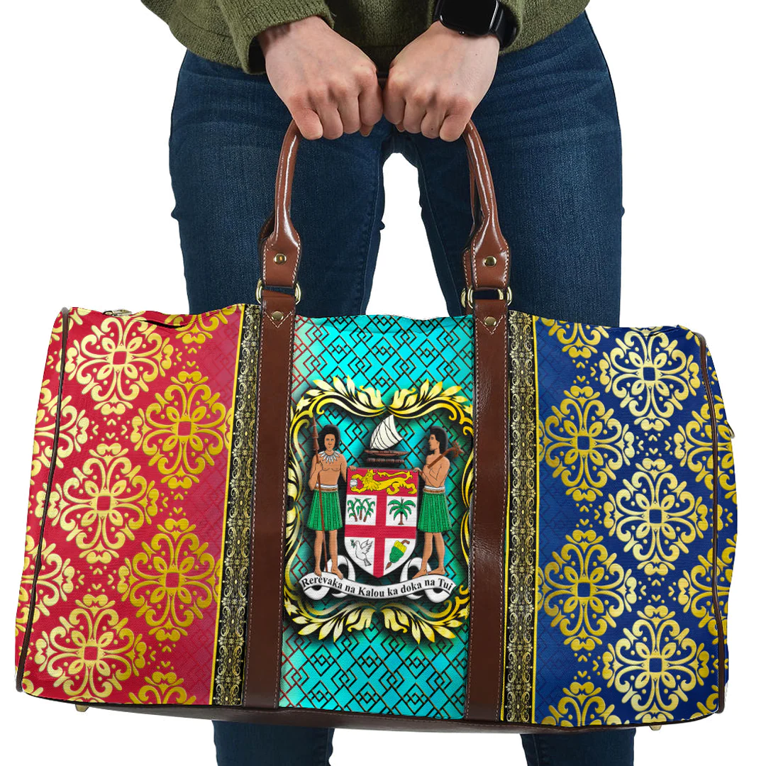 Travel Bag Fiji Royal Pattern