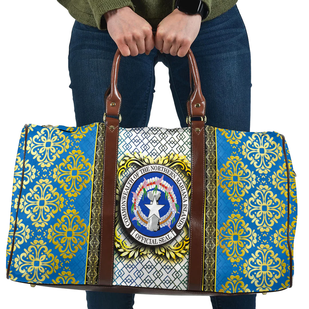 Travel Bag Northern Mariana Islands Royal Pattern