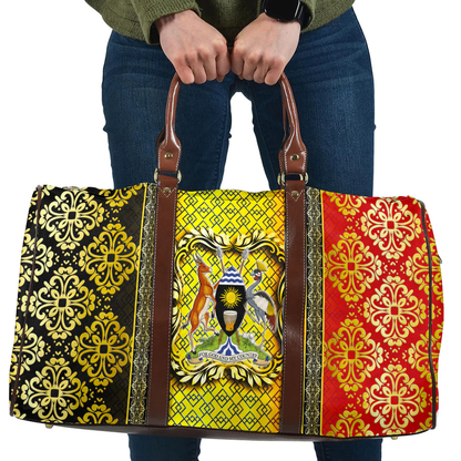 Travel Bag Uganda Royal Pattern