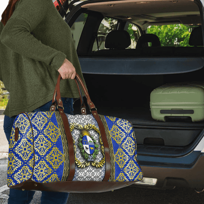 Travel Bag Uruguay Royal Pattern