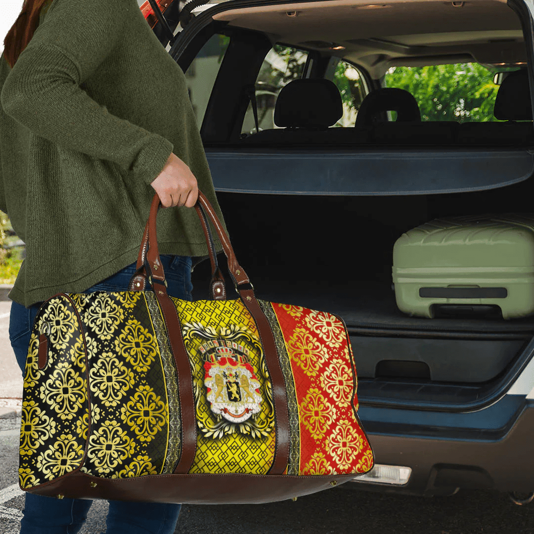 Travel Bag Belgium Royal Pattern