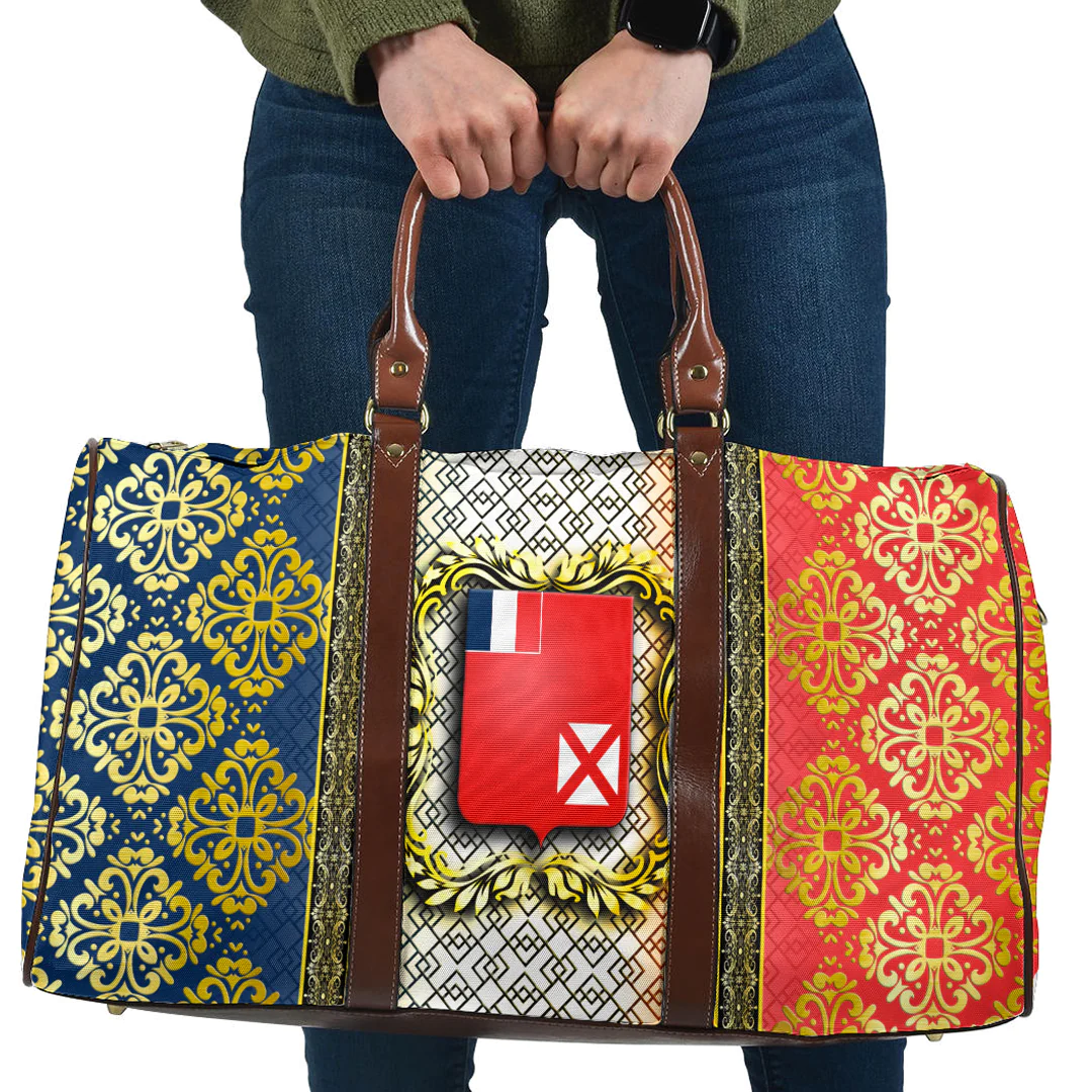 Travel Bag Wallis And Futuna Royal Pattern