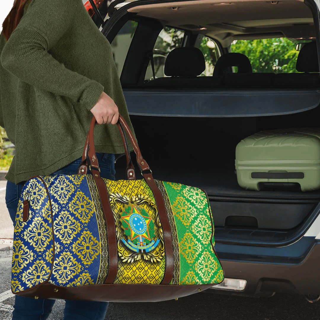 Travel Bag Brazil Royal Pattern