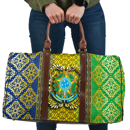 Travel Bag Brazil Royal Pattern