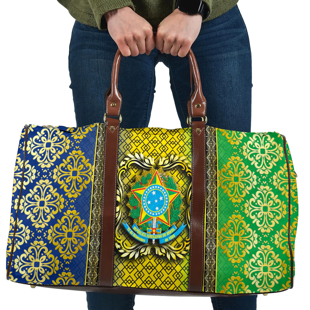 Travel Bag Brazil Royal Pattern