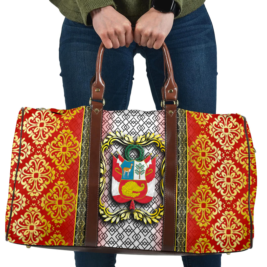Travel Bag Peru Royal Pattern