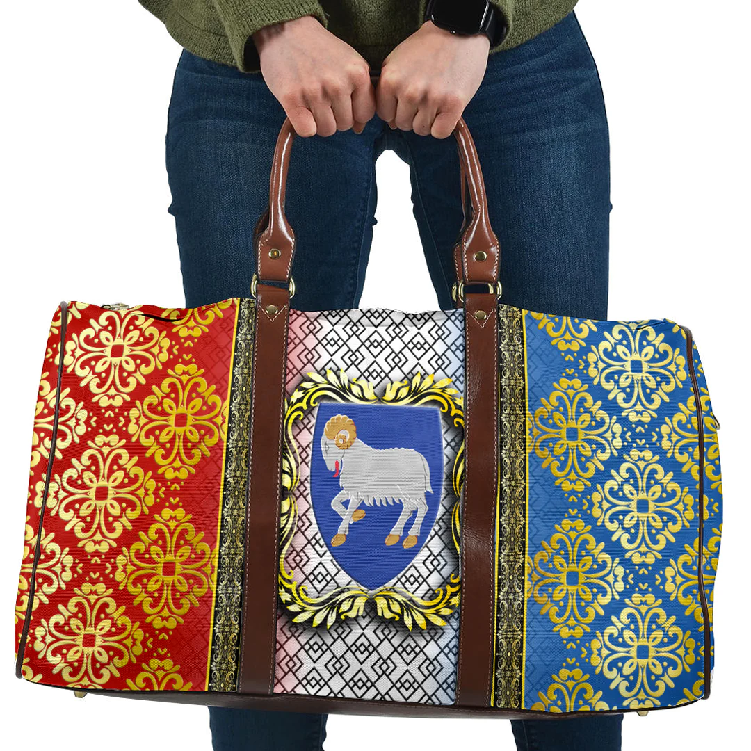 Travel Bag Faroe Islands Royal Pattern