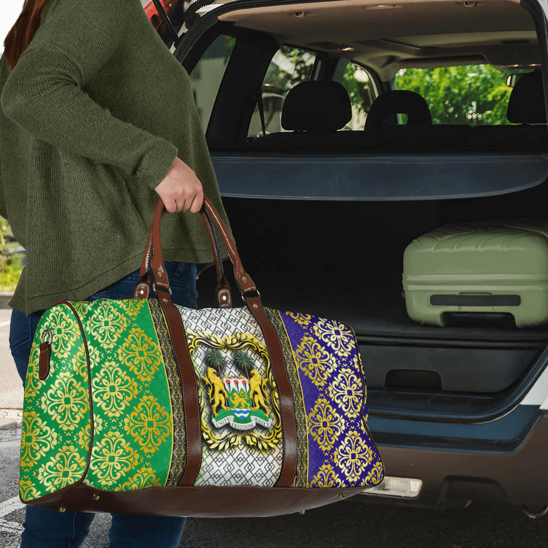 Travel Bag Sierra Leone Royal Pattern