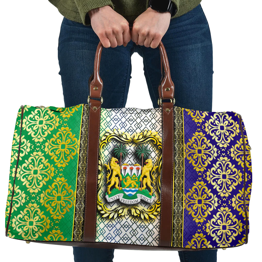 Travel Bag Sierra Leone Royal Pattern