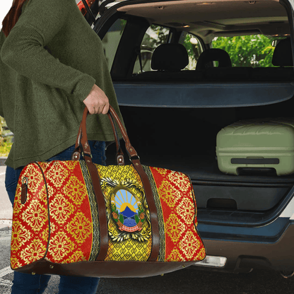 Travel Bag North Macedonia Royal Pattern