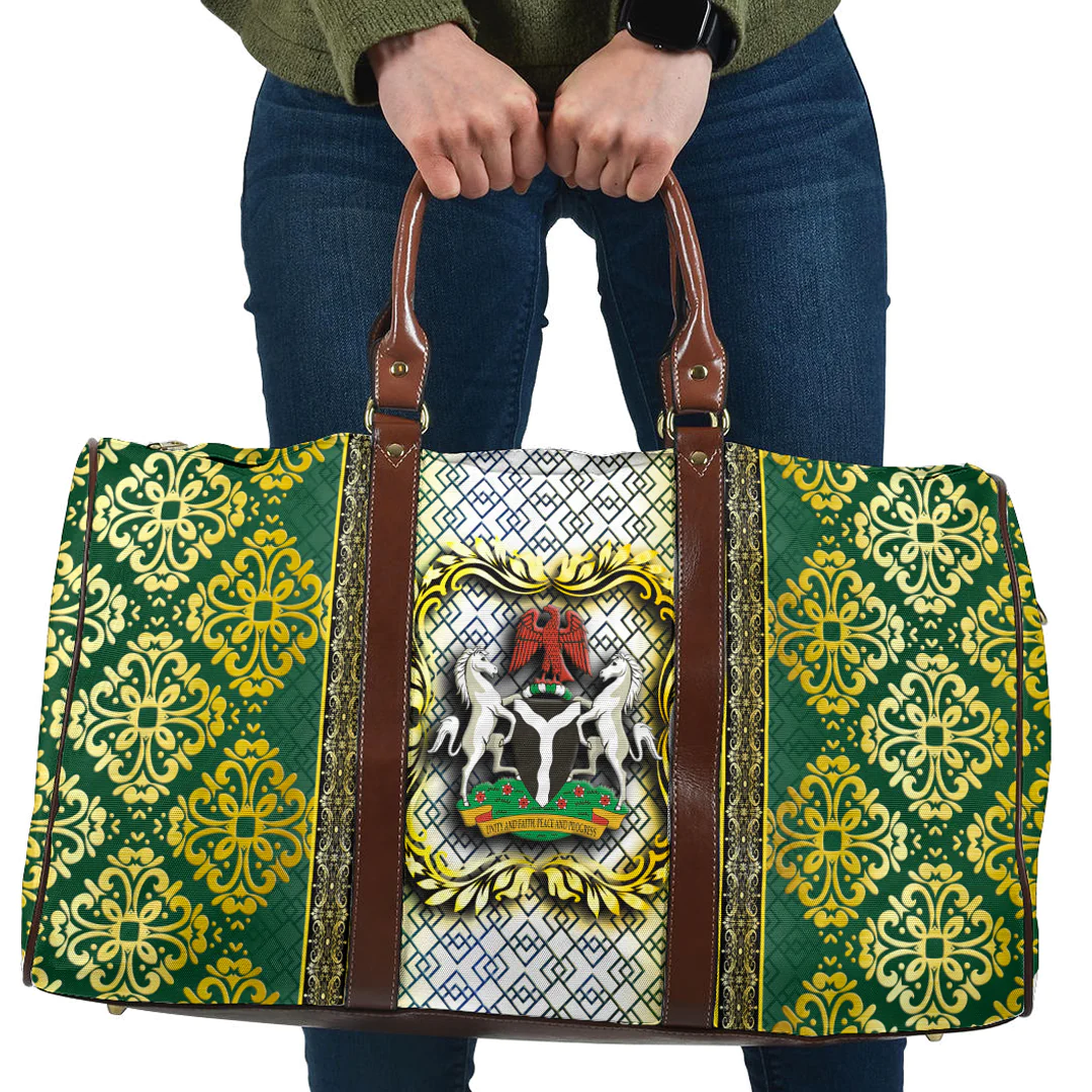 Travel Bag Nigeria Royal Pattern