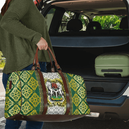 Travel Bag Nigeria Royal Pattern